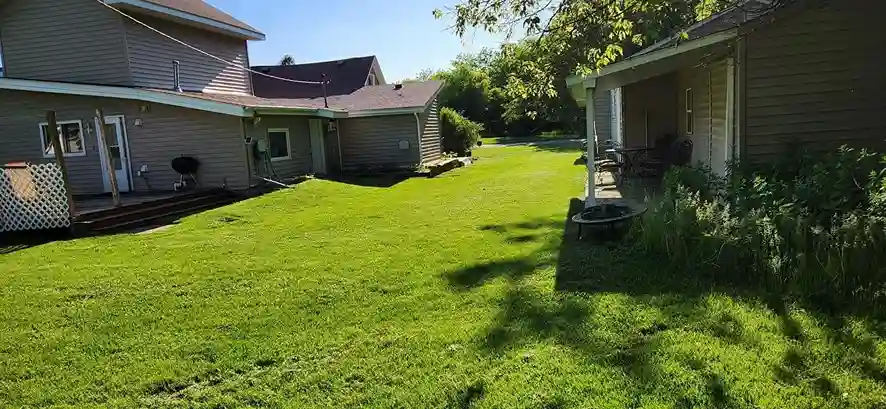 Yard maintenance completed by vendor 1 through GreenPal platform in Sanger CA